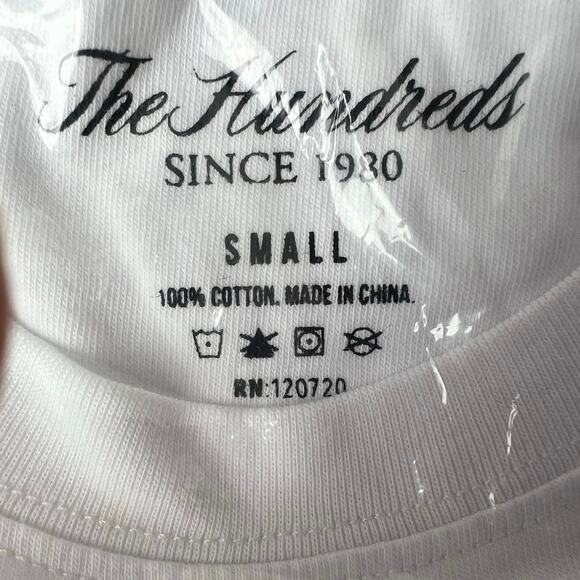 The Hundreds Men's White Perfect Pocket Short Sleeve 100% Cotton T-Shirt Size S - Picture 2 of 7